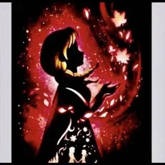 ダイヤモンドアート　影絵風アート