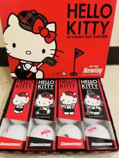 未使用Bridgestone Hello Kitty ゴルフボール、キティーのサムネイル
