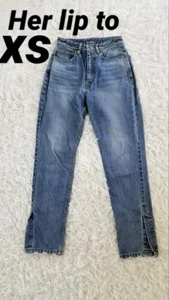 Her lip to Tokyo High Rise Jeans 23 blueのサムネイル