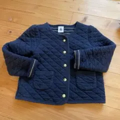 キルティングジャケット 24m/86cm ネイビー