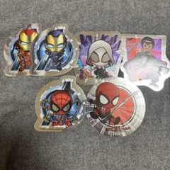 スパイダーマン　ステッカー 6枚セットのサムネイル