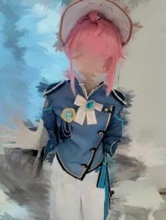 あんさんぶるスターズ ホワイトブリム コスプレ衣装 姫宮桃李ウィッグ