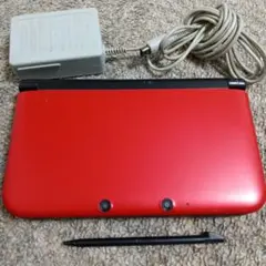 ☆発色良好☆ Nintendo 3DSLL レッド×ブラック ☆動作良好☆