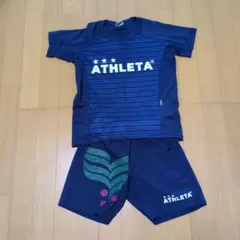 ATHLETA ネイビー ストライプ 130サイズ