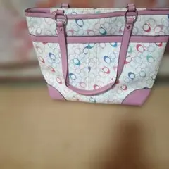 COACH トートバッグ マルチカラー シグネチャーのサムネイル