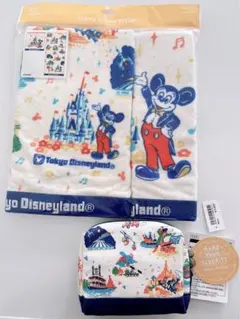 メイク ユア フェイバリット ポーチ タオル セット 東京ディズニーランド