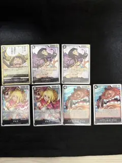 ワンピースカードゲーム 世界最強の戦士　黒デッキパーツ