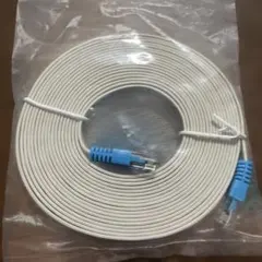 ホワイト LANケーブル