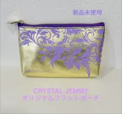 CRYSTAL JEMMY オリジナル フラット ポーチ クリスタルジェミーのサムネイル