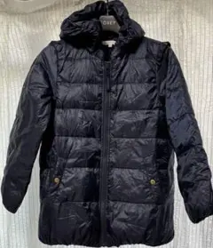 3can4on 140 ダウン コート ジャケット ネイビー 紺色 フード