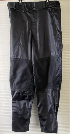 ヘンリービギンズ ライナー付き パンツ 黒 XL 膝のプロテクター欠落 