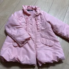 klädskap ピンク 中綿コート 100