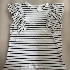新品タグ付き AMERICAN HOLIC 袖フリルカットソーのサムネイル