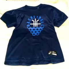 ASICS バスケットボールシャツ PLAYER # S ネイビー
