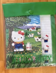 【激レア】サンリオハローキティ 牧場限定 レターセット ご当地　平成レトロ