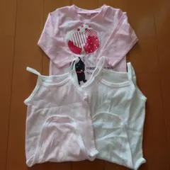 80cm 肌着　長袖Tシャツ