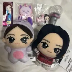 aespaティニピン ランダム ぬいぐるみ キーリング ニンニン セット売り