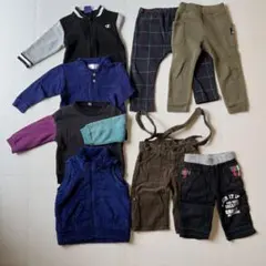子供服まとめ売り8点  90~95 長袖 トレーナー 長ズボン
