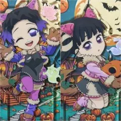 鬼滅の刃 ハロウィン アクリルスタンド⚔️胡蝶しのぶ 栗花落カナヲ③