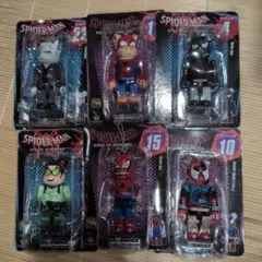 BE@RBRICK スパイダーマン ベアブリック賞 6種セット