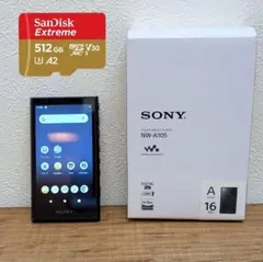 ポータブルプレーヤー SONY NW-A105 & SanDisk A2 microSD 512GB SONY NW-A105 & SanDisk A2 microSD 512GB - メルカリ
