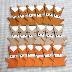 折り紙　馬　18個