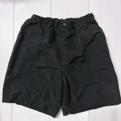 ユニクロ キッズ ギアショートパンツ 水陸両用 130 ブラック 黒