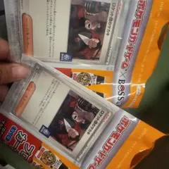 ポケモンカードゲーム×BOSS ロケット団のサカキ プロモカード 2枚セット