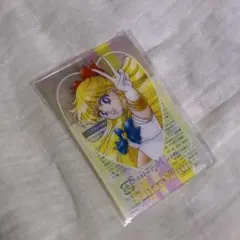セーラームーン　明治アーモンドチョコレートオリジナルクリアカード　ヴィーナス