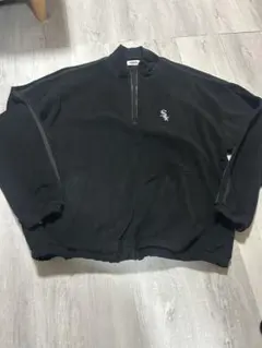 PUBLUX★ハーフジップフリース★黒★Lサイズ★フリークストア