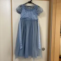 キッズドレス 160cm ブルー 発表会のサムネイル