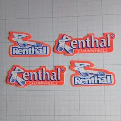Renthalのステッカー ４枚セット（ビンテージ品）
