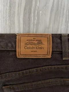 90s Calvin Klein USA製 ブラウンデニム ヴィンテージのサムネイル