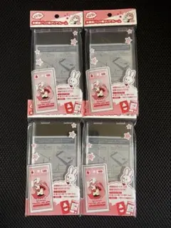 マイコレ　未開封パック用クリアフレーム　4個セット　未開封