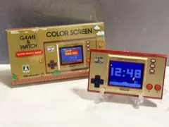 新品】ゲーム&ウオッチ スーパーマリオブラザーズ Amazon限定ピンズ付