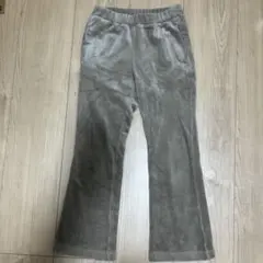 GU ヌクヌクニットコールフレアパンツ　120