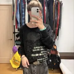 00's archive goa フリンジ付きストール グランジ　亜熱帯 00s archive goa フリンジ付きストール グランジ 亜熱帯 - メルカリ