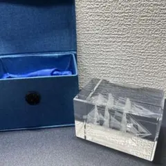 帆船　ペーパーウェイト