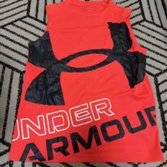 Under Armour オレンジ ノースリーブ Tシャツ YLG
