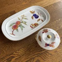 未使用極美品・シール付】英国 ロイヤルウースター イヴシャム