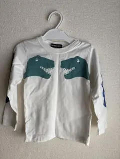恐竜プリント 長袖Tシャツ