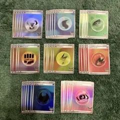ポケモンカード 基本エネルギー 30周年 ミラー 40枚セット