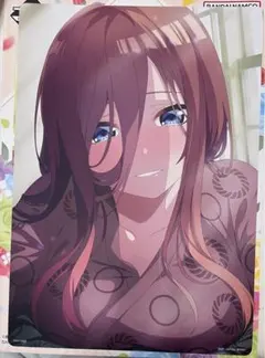 五等分の花嫁 一番くじ memorial collections 中野三玖