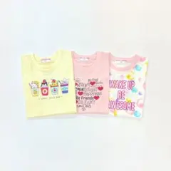 子供服 女の子 110cm 半袖 Tシャツ まとめ売り 新品 FSR5-1
