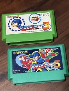 FC ロックマン5 美品 楽天市場】新品同様 カプコン FC ファミコン ロックマン5