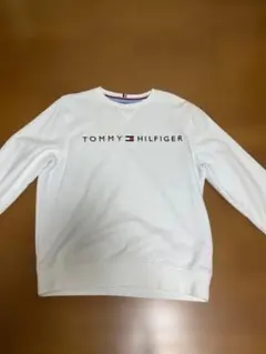 TOMMY HILFIGER ホワイト トレーナー L