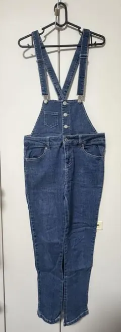 サロペット 青 オーバーオール ジーンズ