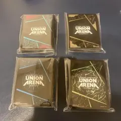UNION ARENA オフィシャルカードスリーブ 4種セット 未開封 - メルカリ