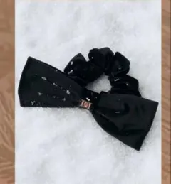 新品未使用 ダーリッチ ベロアヘアコフレ ノベルティ リボンベロアシュシュ