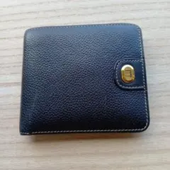 dull 二つ折り財布 黒